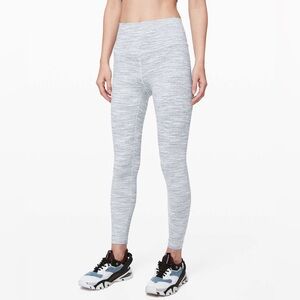 Lululemon Wunder Under High-Rise Tight 25" Wee Are From Space Blue Chambray 6